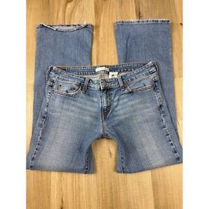 Y2K Vintage Levis 545 Low Rise Boot Cut Jeans Womens 10M Blue Denim 545-0217